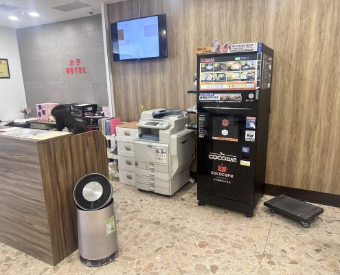 CocoCafe無人咖啡機租賃_擺放案例_O子大飯店