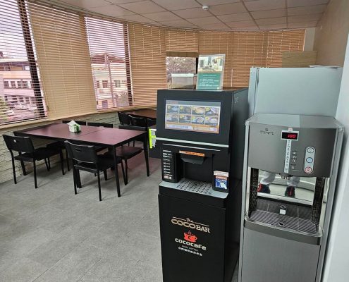 CocoCafe無人咖啡機租賃_擺放案例_瑪O拉