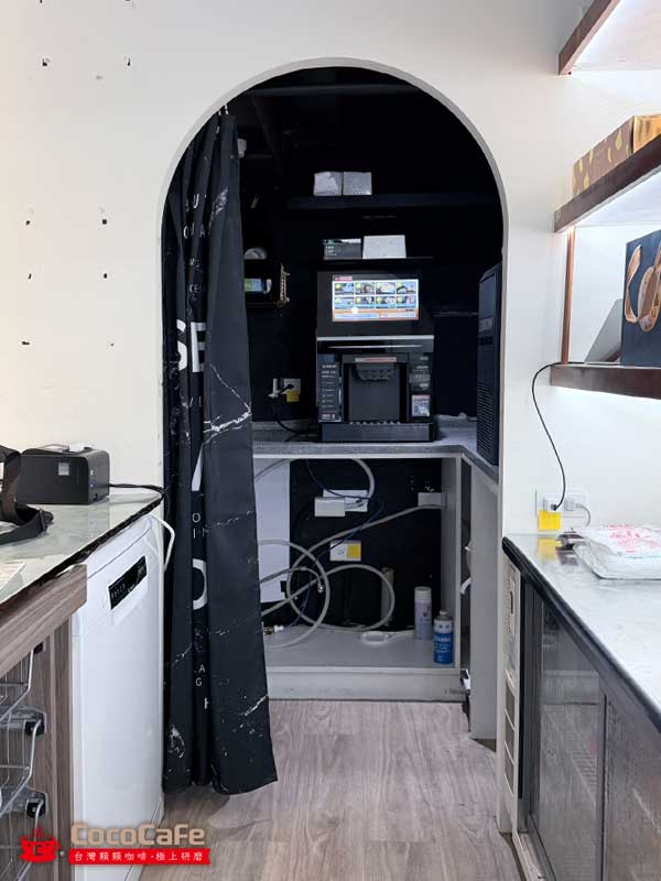 甜點店安裝案例 Ai-1000 智能咖啡機